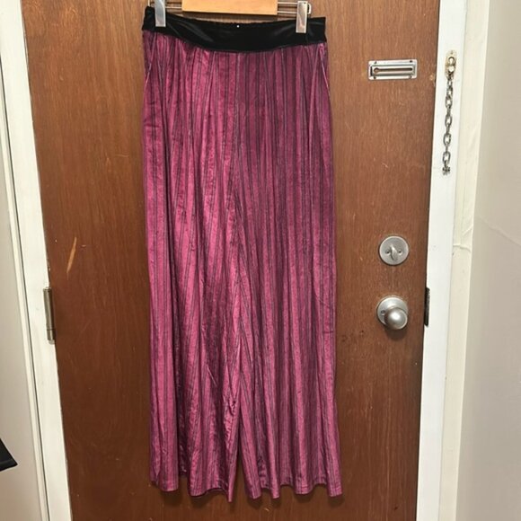 NWT Sister Jane Velvet Wide Leg Trousers - Picture 1 of 10